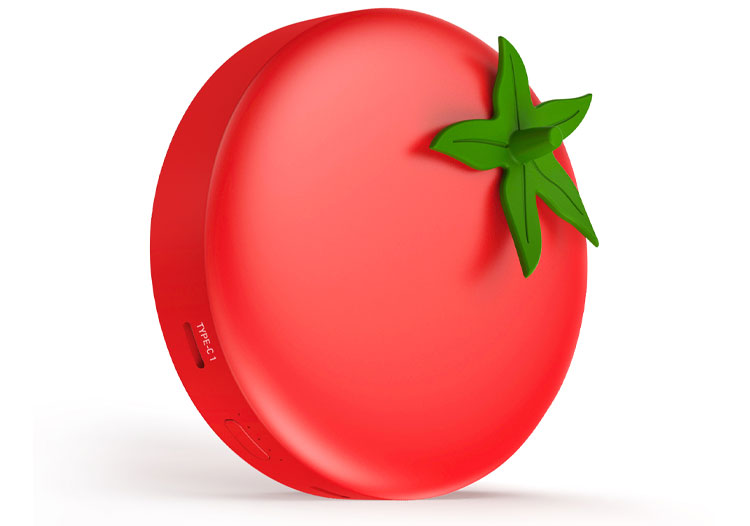 Powerbank sagomato pomodoro