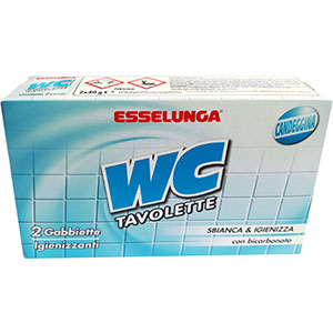 Esselunga tavolette WC candeggina